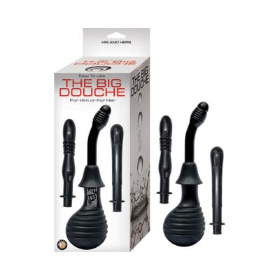 The Big Douche W 3 Unique Attachments Black