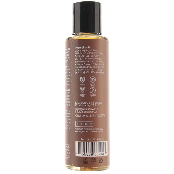 Sizzle Lips Warming Edible Gel - Salted Caramel - 4.2 Fl. Oz. - 125 ml
