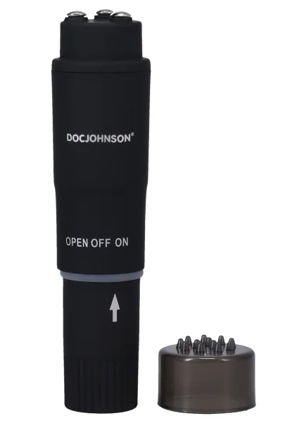 In A Bag Pocket Rocket Vibrator By Doc Johnson - Black