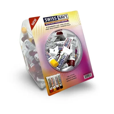 Swiss Navy Assorted Fishbowl 10ml 100ct
