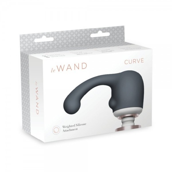 Le Wand Curve Weighted Silicone Massager Attachment