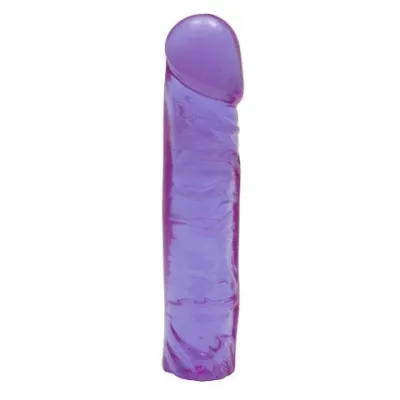 Crystal Jellies 8inch Classic Dong Purple