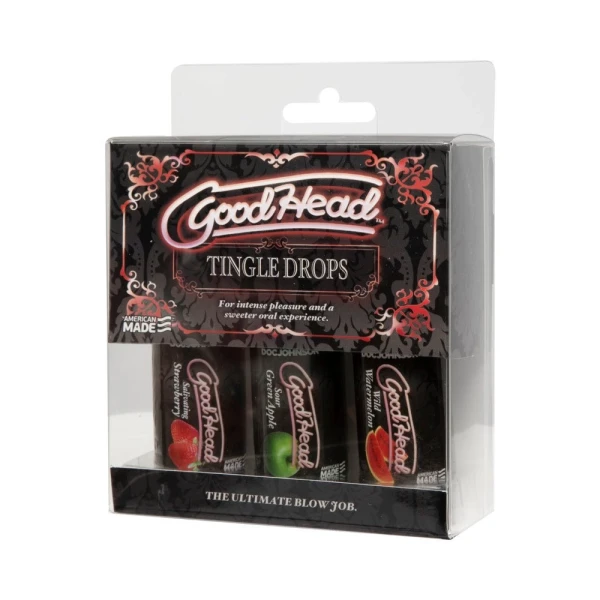 Goodhead tingle drops 3 pack