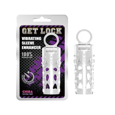 Vibrating Sleeve Enhancer Grey
