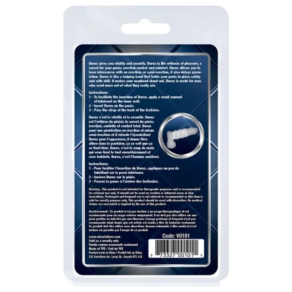 Durux Textured Penis Sleeve — image 7 of 7