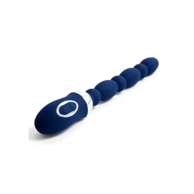 Flexii Beads Vibrator in Navy Blue