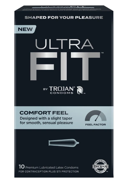 Trojan Ultra Fit Comfort Feel Condoms