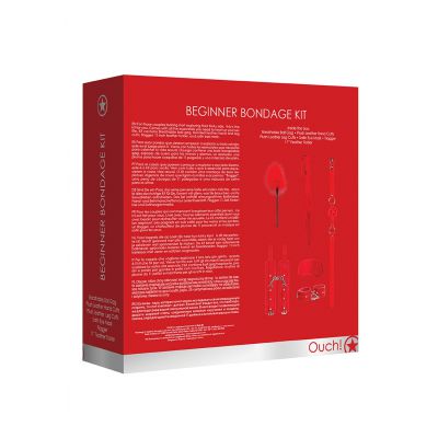 Beginners Bondage Kit Red Hardcore bondage toys