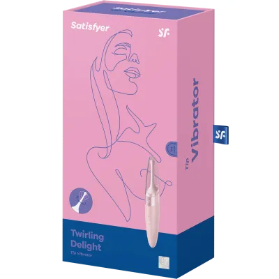 Satisfyer Twirling Delight Tip Stimulator Rose