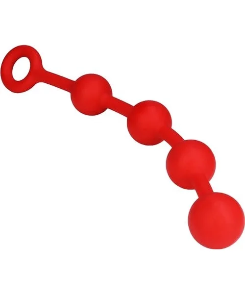 13 Inch O Beads 4 Ball Silicone Butt Beads