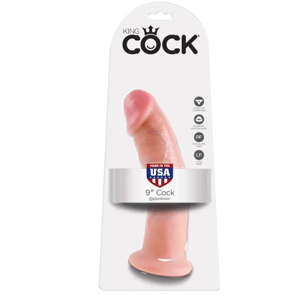 King Cock 9-Inch Cock - Flesh