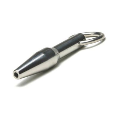 Cum thru Penis Plug Silver