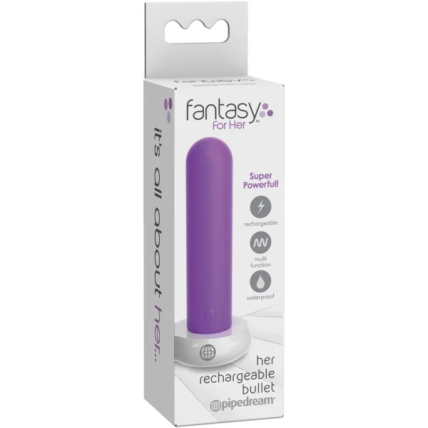 Fantasy For Her - Her Rechargeable Silicone Bullet