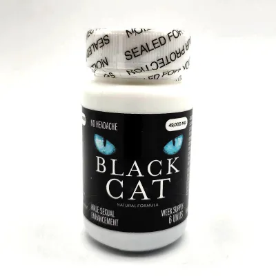 Black Cat Male Sexual Enhancement Pills 6pk