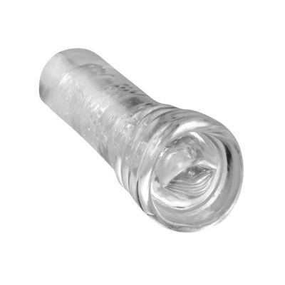 Lusty Lips See Through Masturbation Sleeve Clear