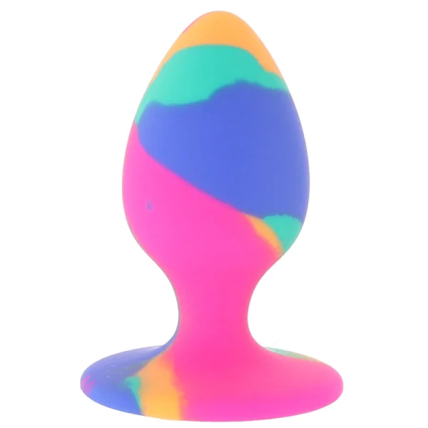 Cheeky Medium Tie Dye Butt Plug