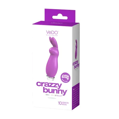 Crazzy Bunny Rechargeable Bullet Perfectly Purple