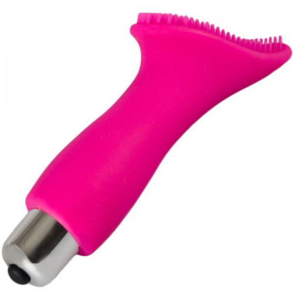 Bondara Pink Silicone 10 Function Textured Clitoral Stimulator — image 4 of 6