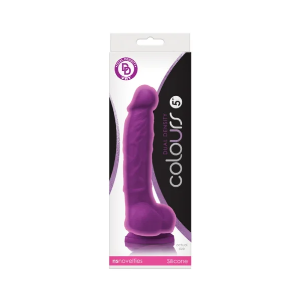 Colours Dual Density 5 inches Dildo — image 4 of 12
