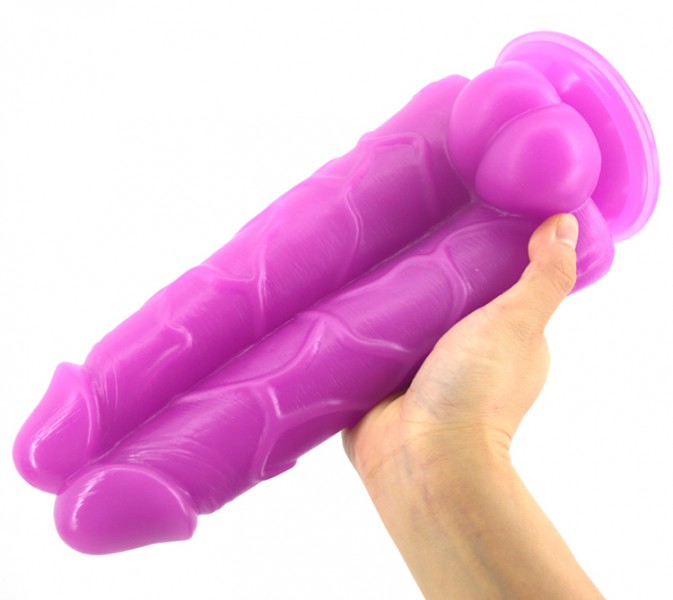 10'' Siamese Twins Cock