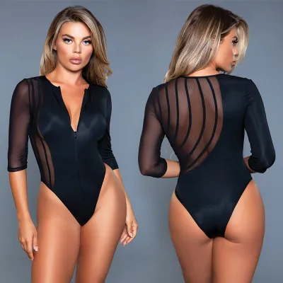 Zuri Swimsuit in Black by BeWicked