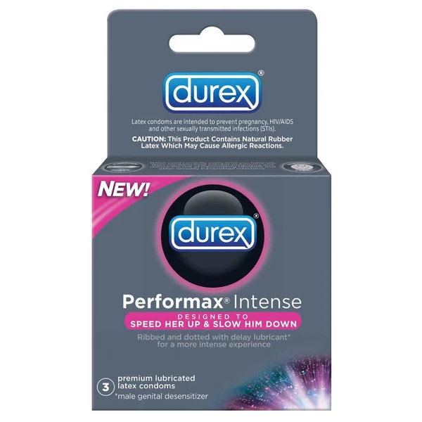 Durex performance intense condom - box of 3 — image 5 of 6