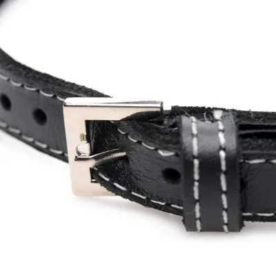Master Series Fierce Vixen Leather Choker