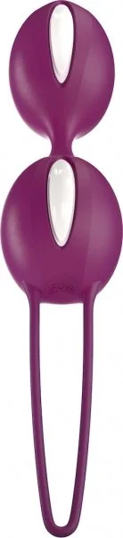 Fun Factory Smartballs Duo - White/grape