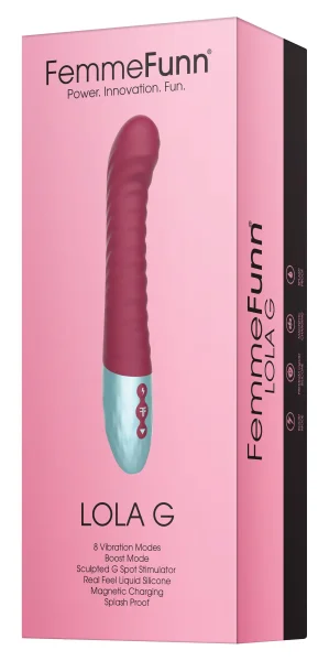 Lola G - Double Layered G Spot - Maroon