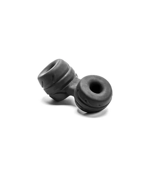 Silaskin Cock & Ball Ring and Stretcher - Black
