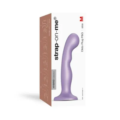 Strap on me Dildo Plug P g M Metallic Lilac