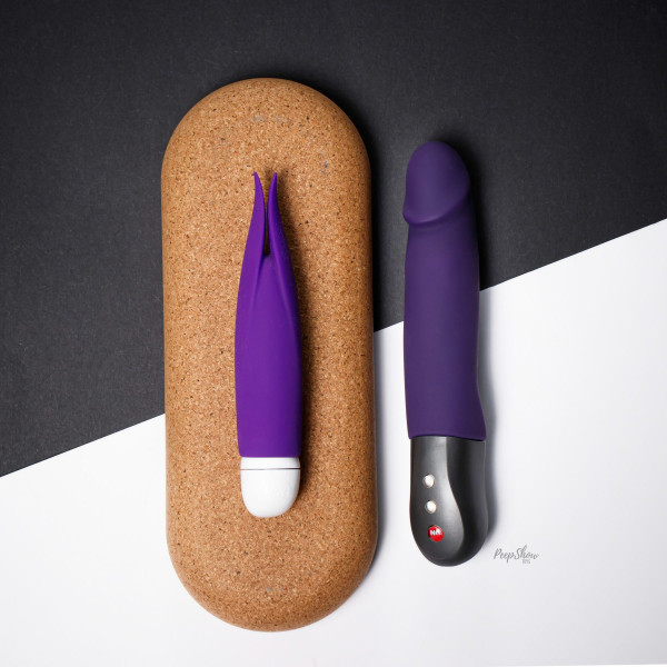 Fun Factory Stronic Real & Volita Bundle - Thrusting Dildo + FREE Flickering Vibe