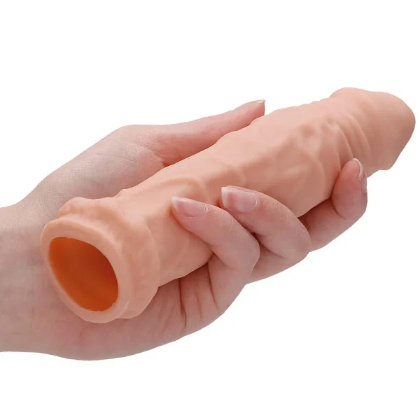 Realrock 6 Inch Penis Sleeve Flesh Pink