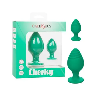 Cheeky Butt Plug Set Green