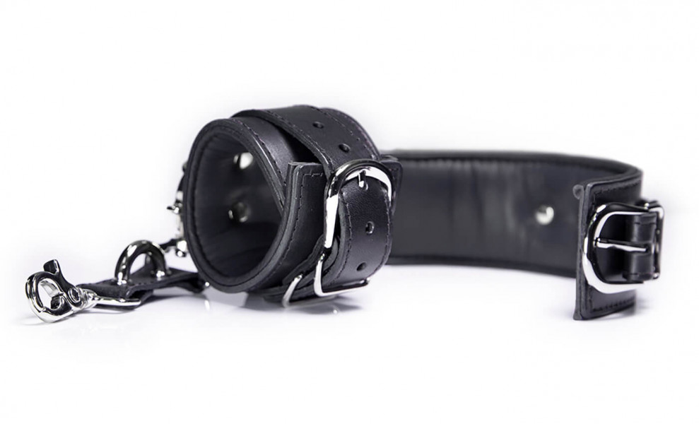 Liberator Leatherworks Mercer Padded Wrist Cuffs