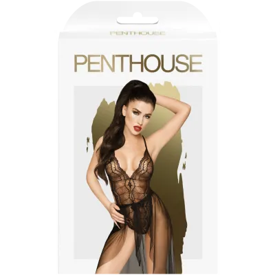 Penthouse Best Foreplay Black Bedroom Set