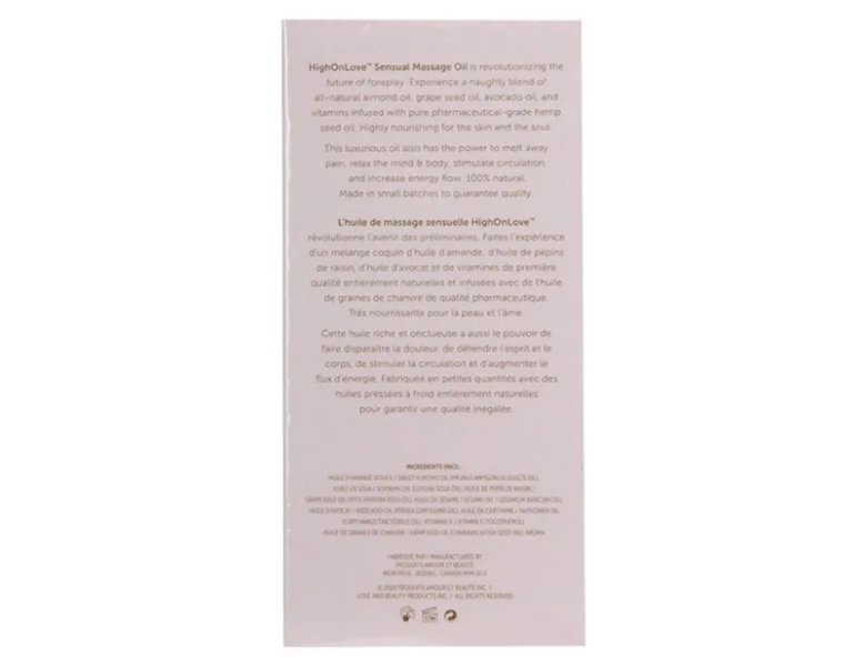 Lychee Martini Massage Oil by High On Love