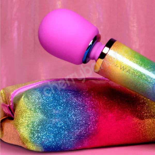 Le Wand Rainbow Ombre Petite Massager Wand & Gift Pack