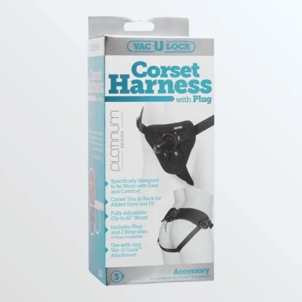 Vac-U-Lock Platinum Edition Corset Strap-on Harness
