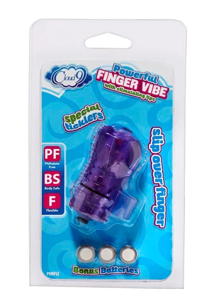 Cloud 9 - Finger Vibe with Stimulating Tips