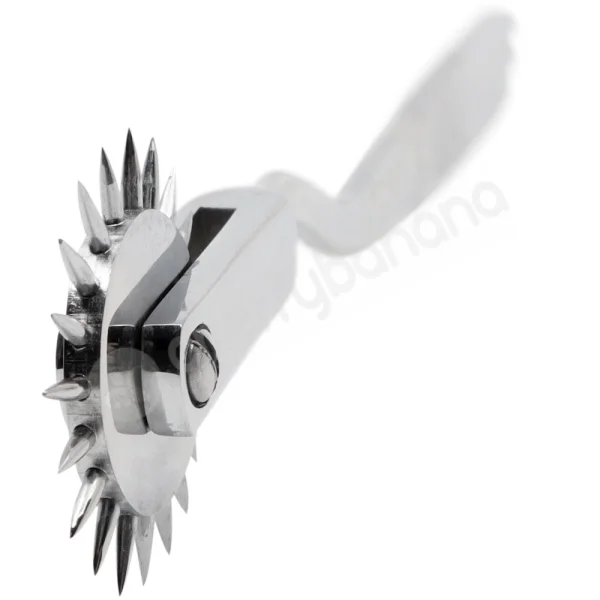 Sinister Steel Single Wheel Spiked Pleasure Pinwheel
