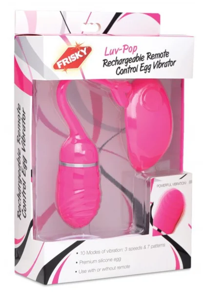 Luv Pop Rechargeable Remote Control Silicone Vibe — image 4 of 8