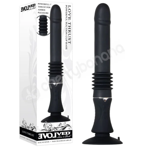 Evolved Love Thrust Large Thrusting Hands-free Vibrator