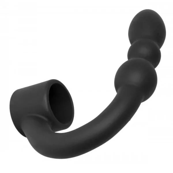 Silicone Shaft Ring With Flexible Beaded Anal Arm — image 7 of 8