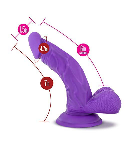 Blush Novelties Dildo - Ruse Magic Stick 7" - Purple