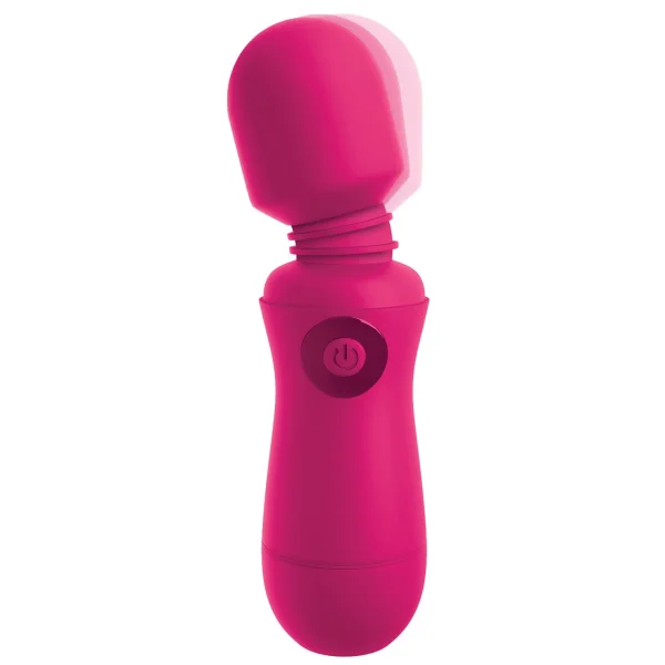 Omg! Wands Enjoy Rechargeable Vibrating Wand - Fuchsia
