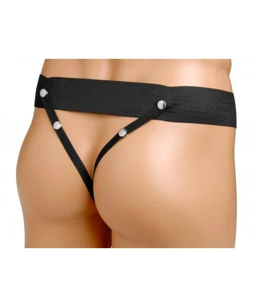 Size Matters Erection Assist Hollow Silicone Strap On