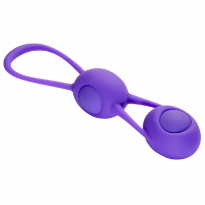 Cloud 9 Kegel Training W 4 Weighted Balls Pouch Purple Premium Silicone