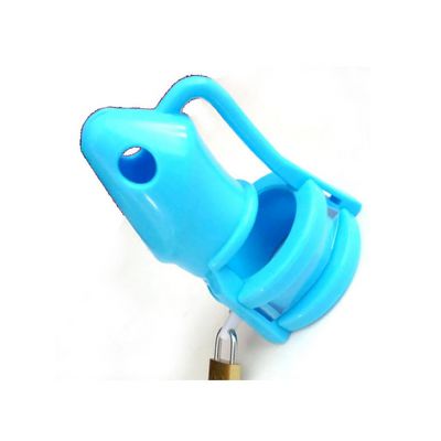 Lock It Down Male Chastity Device Blue