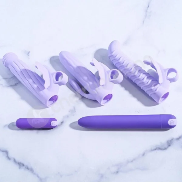 Evolved Lilac Desires Purple Sex Toy 7 Piece Kit